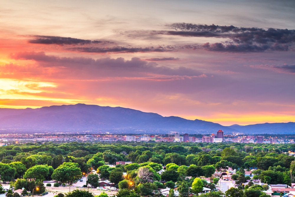 Hot air ballooning over these beautiful skies over Albuquerque is one of the top rated things to do in Albuquerque