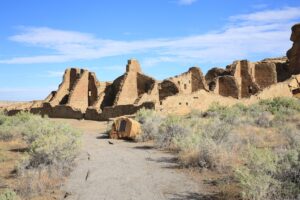 Ruins in the Chaco Culture National Historical Park.