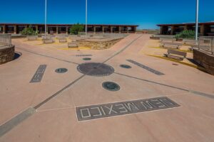 The Four Corners Monument in Farmington NM.